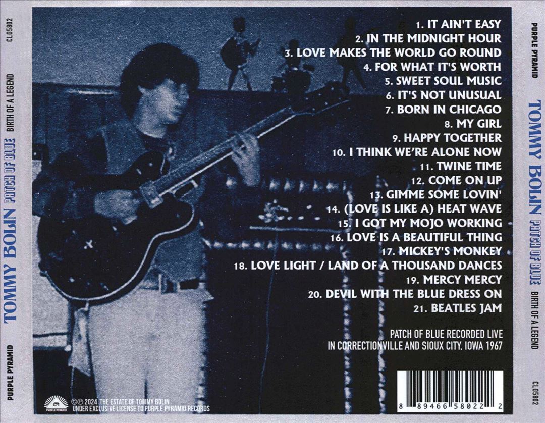 Patch of Blue: Birth of a Legend cover art