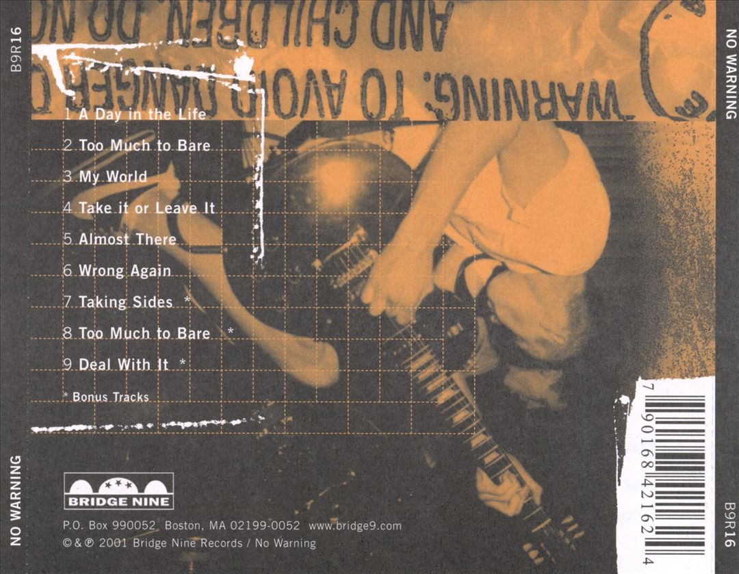 No Warning cover art