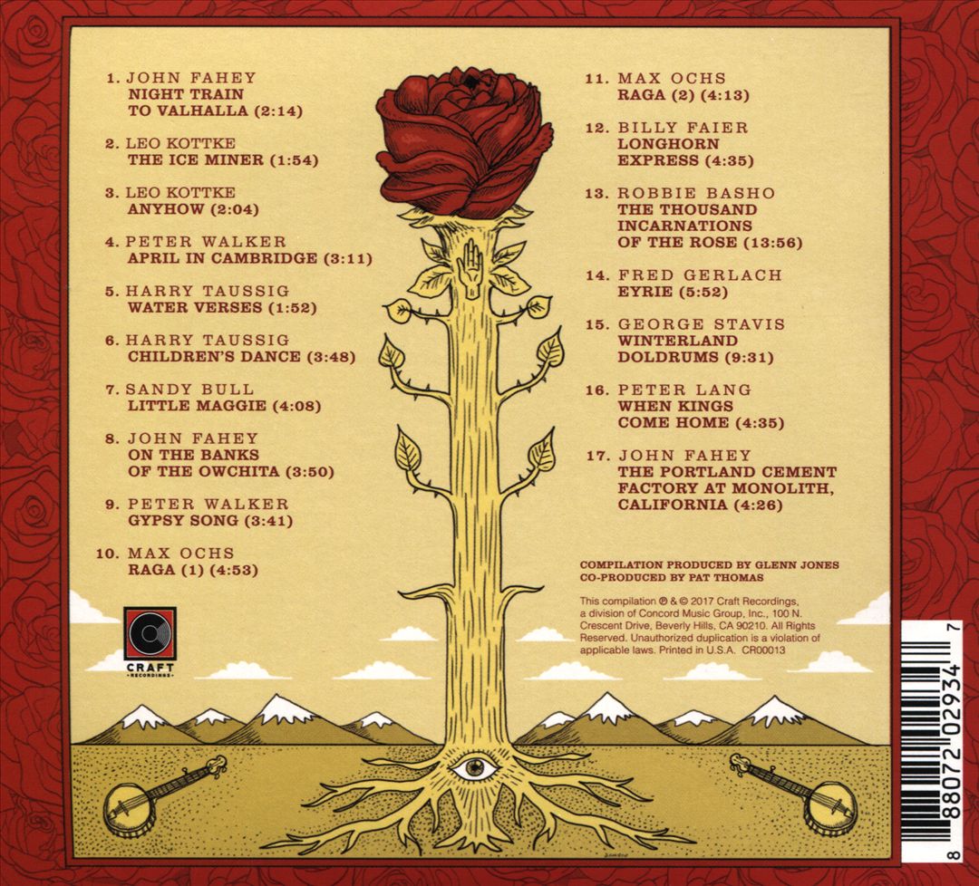 Thousand Incarnations of the Rose: American Primitive Guitar & Banjo cover art