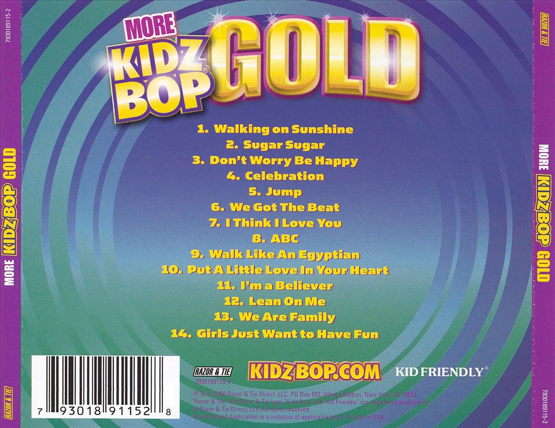 More Kidz Bop Gold cover art