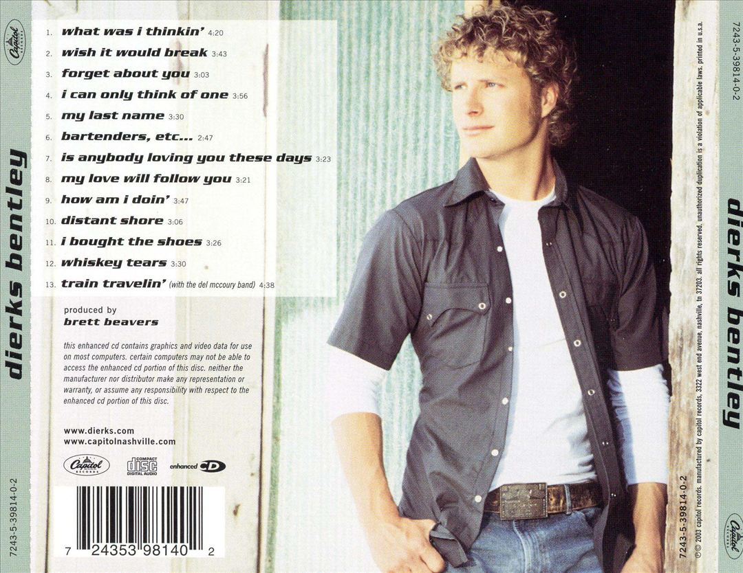 Dierks Bentley cover art