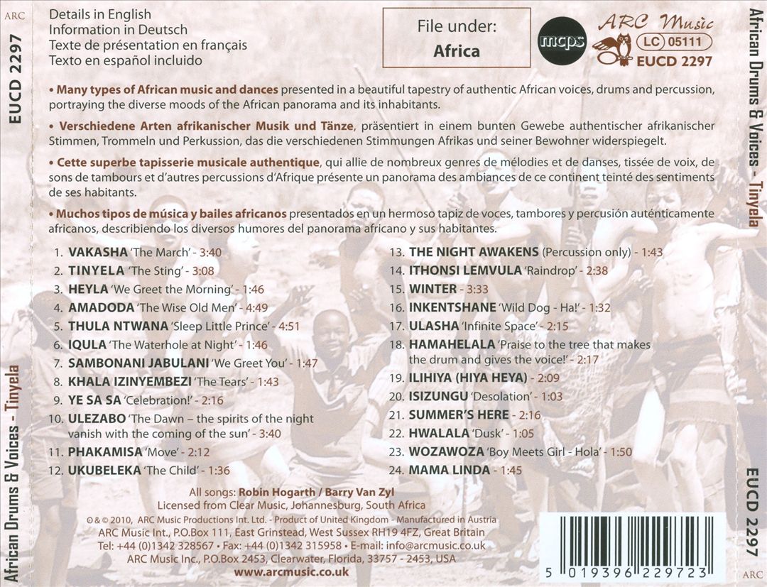 African Drums & Voices cover art