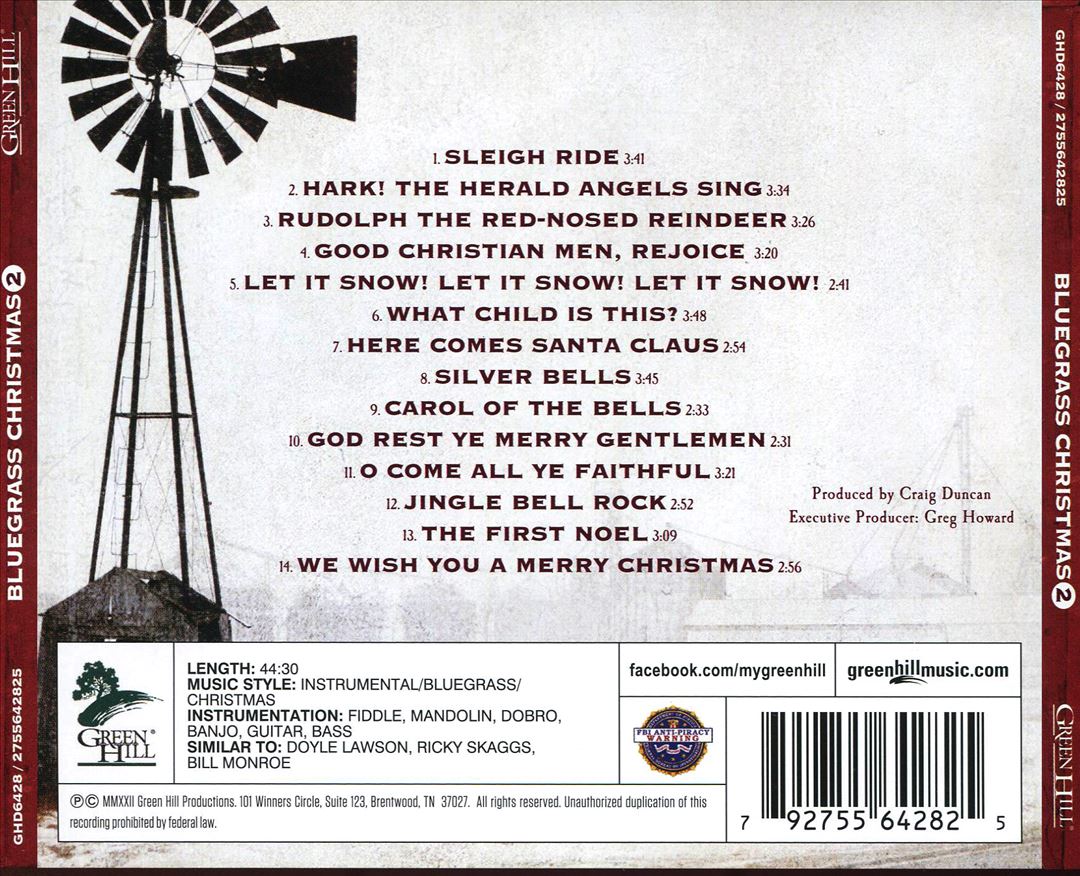 Bluegrass Christmas 2 cover art