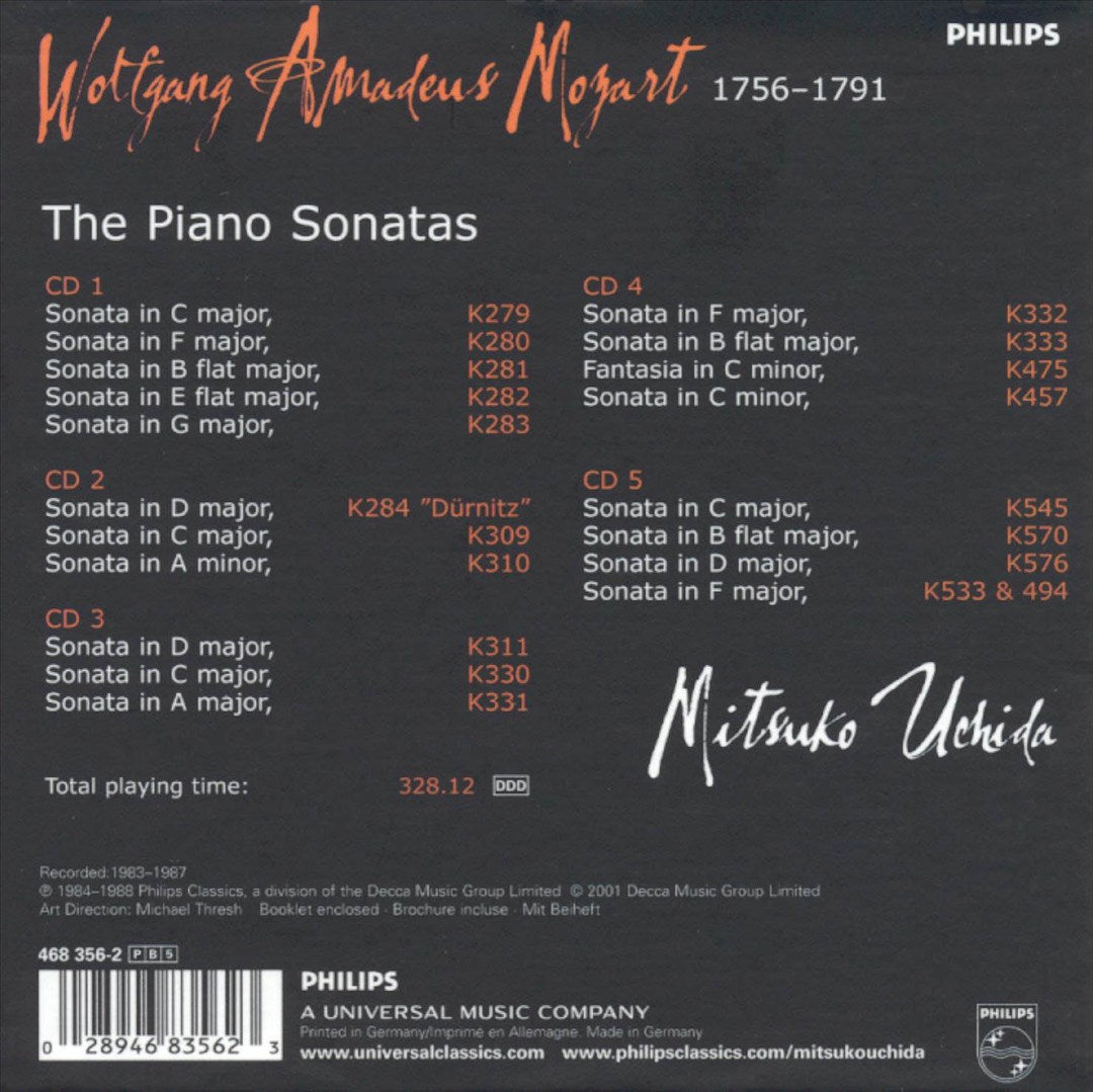 Mozart: The Piano Sonatas cover art
