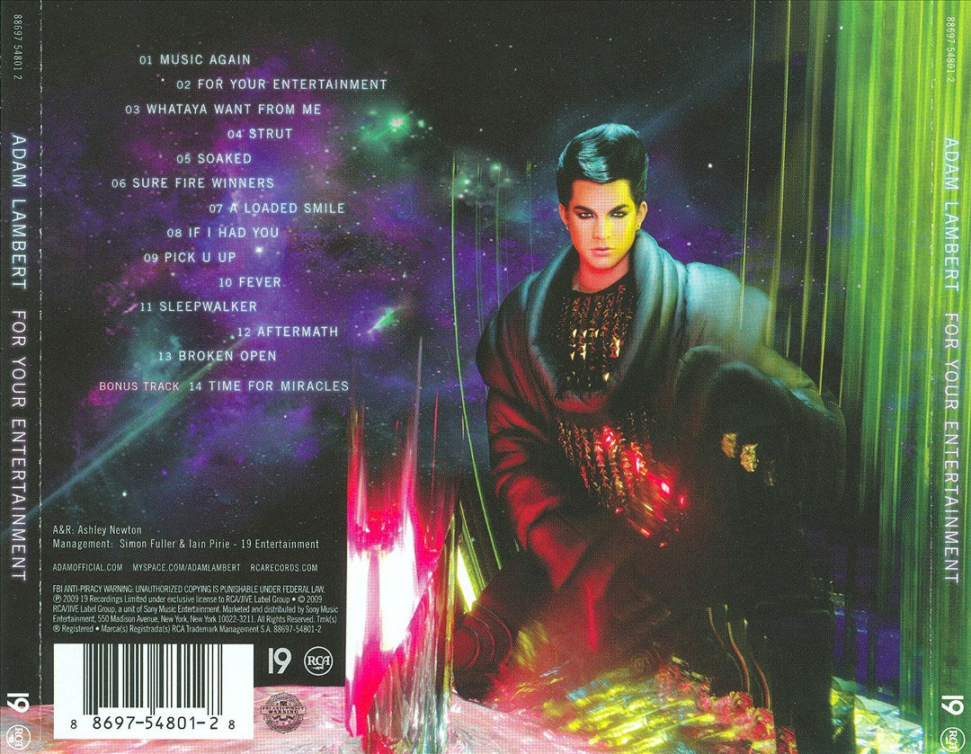 For Your Entertainment cover art