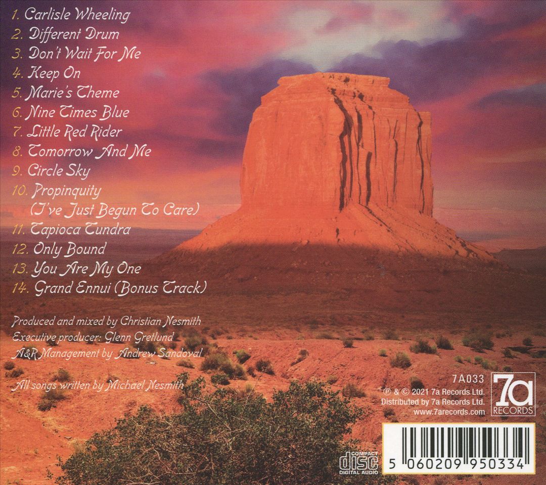 Dolenz Sings Nesmith cover art