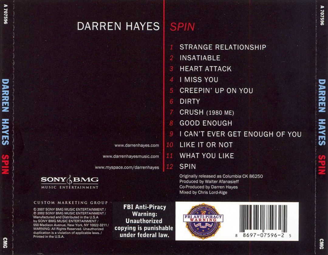 Spin cover art