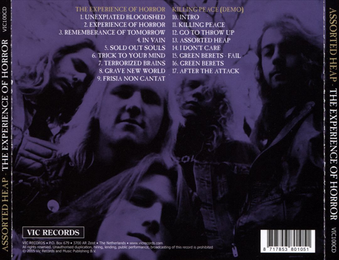 Experience of Horror cover art