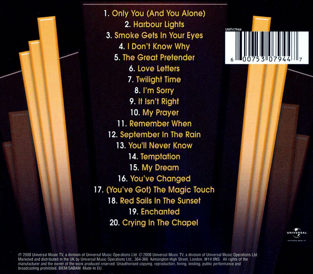 Very Best of the Platters cover art