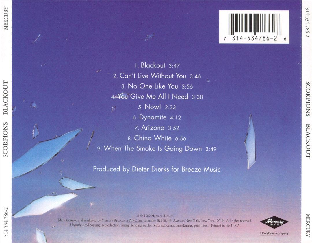 Blackout cover art