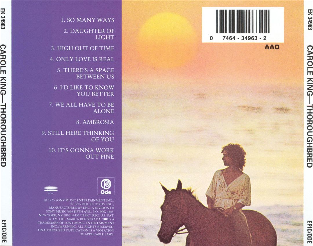 Thoroughbred cover art