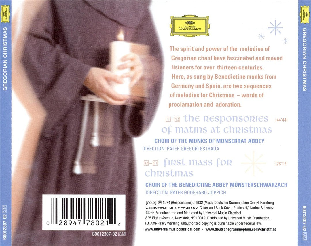 Gregorian Christmas cover art