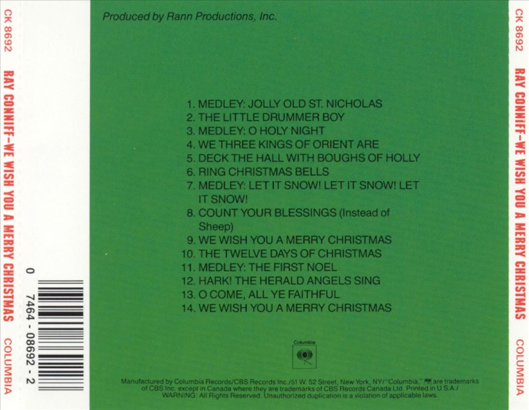 We Wish You a Merry Christmas cover art