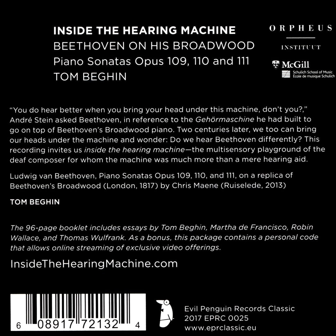 Inside the Hearing Machine: Beethoven on his Broadwood cover art