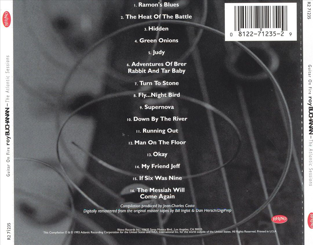 Guitar on Fire: The Atlantic Sessions cover art