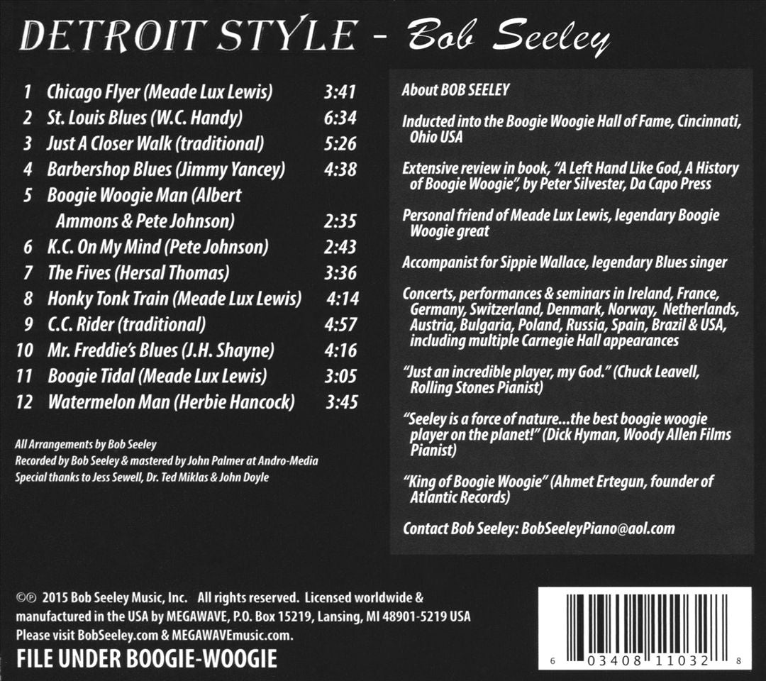 Detroit Style cover art