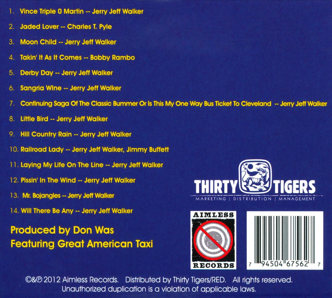 Time as We Know It: The Songs of Jerry Jeff Walker cover art