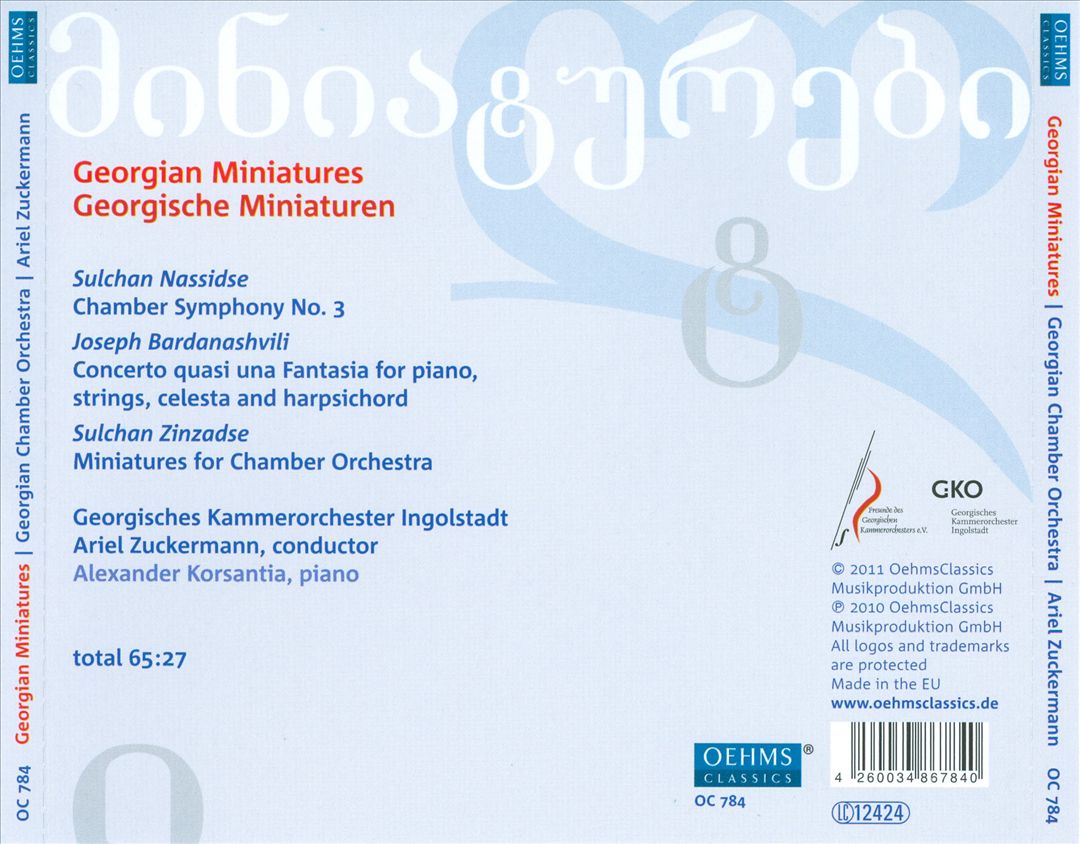 Georgian Miniatures cover art