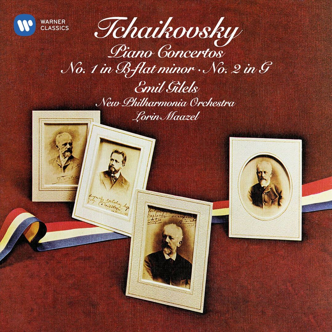 Tchaikovsky: Piano Concertos No. 1 in B-flat minor, No. 2 in G cover art