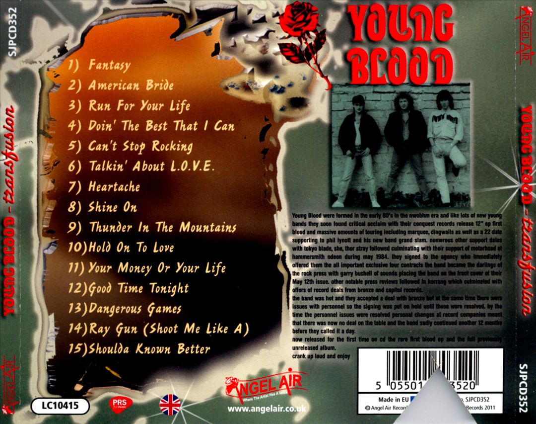 Transfusion cover art