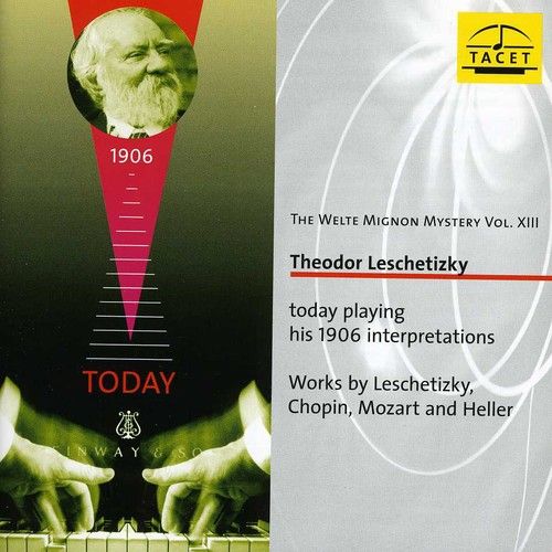 Welte-Mignon Mystery, Vol. 13: Theodor Leschetizky cover art