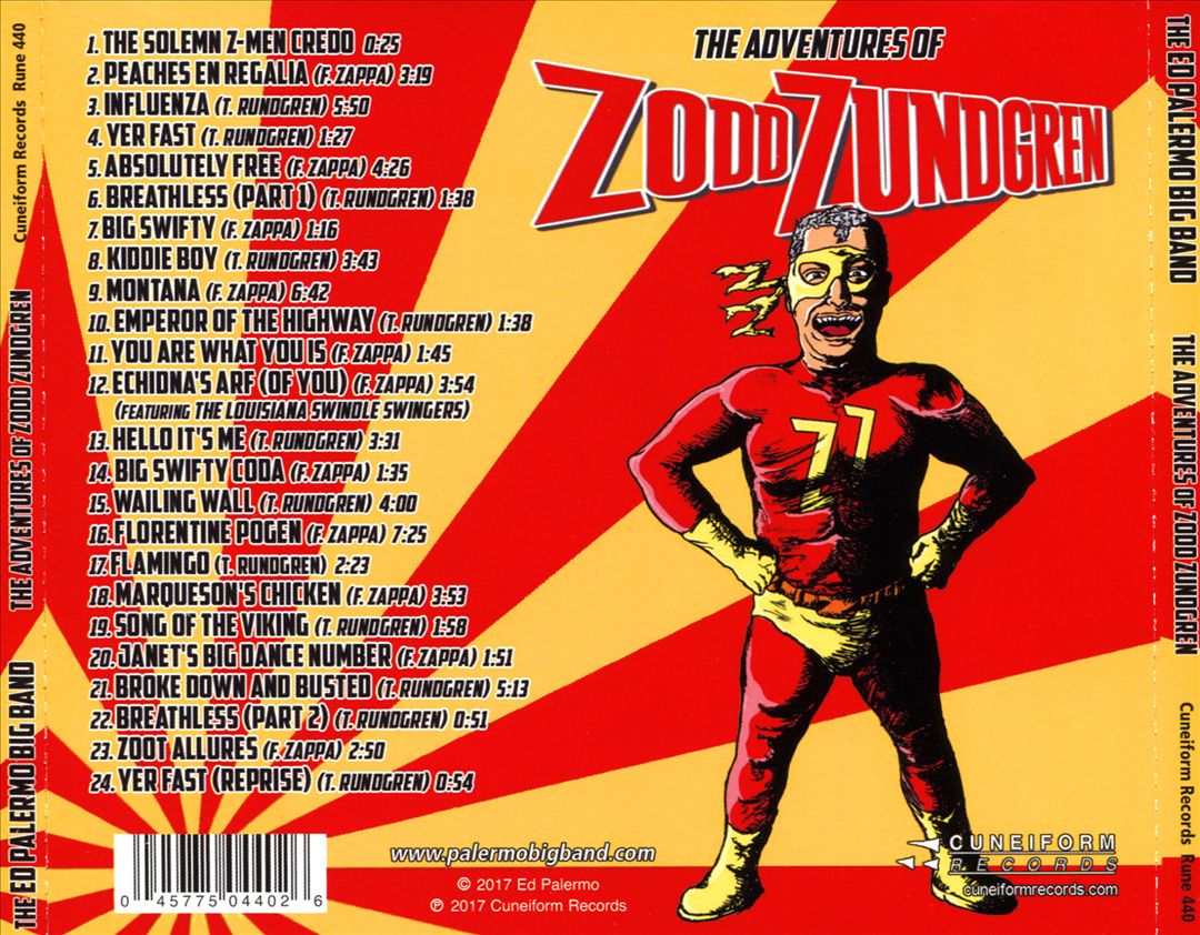 Adventures of Zodd Zundgren cover art
