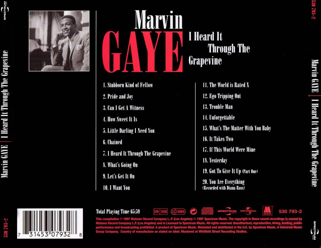 I Heard It Through the Grapevine cover art