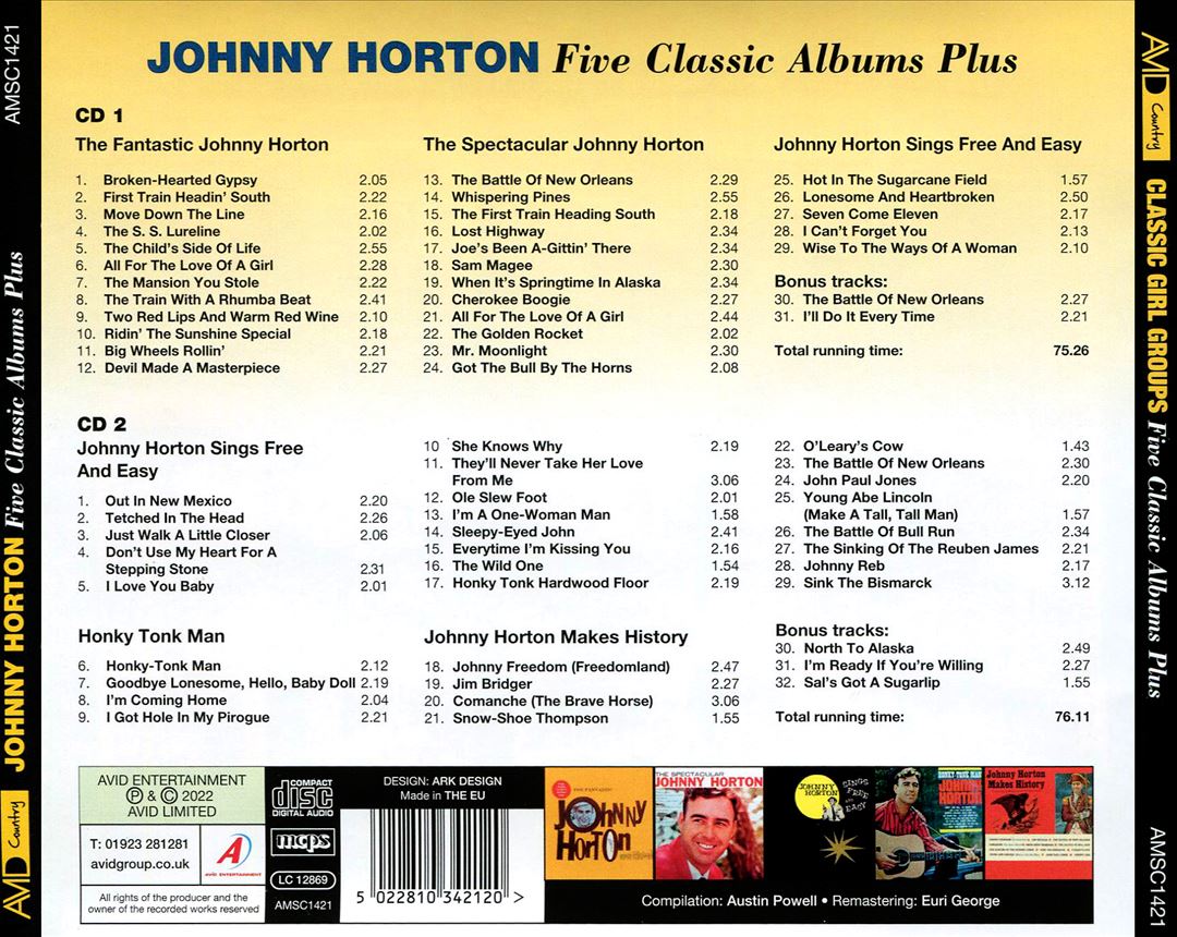 Five Classic Albums Plus cover art