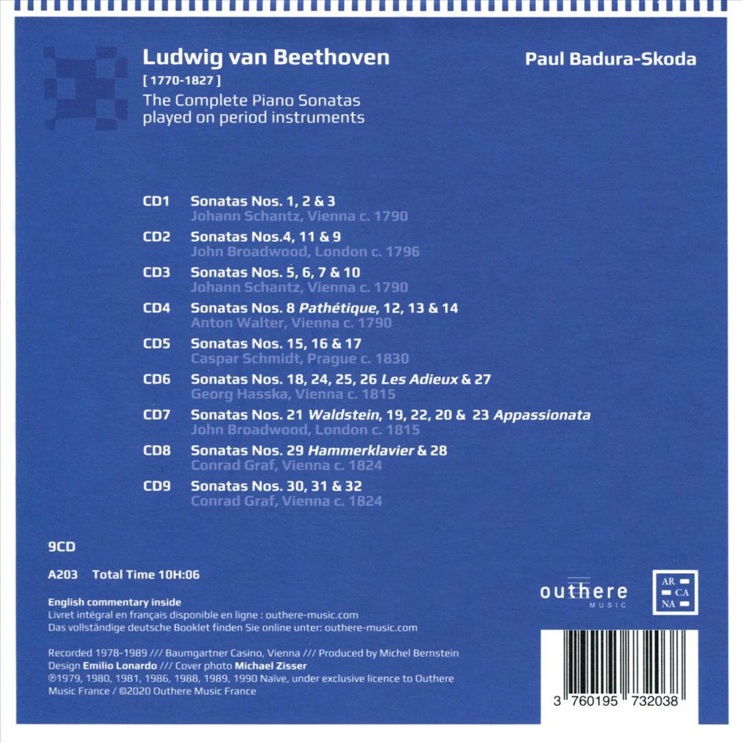 Ludwig van Beethoven: The Complete Piano Sonatas played on Period Instruments cover art