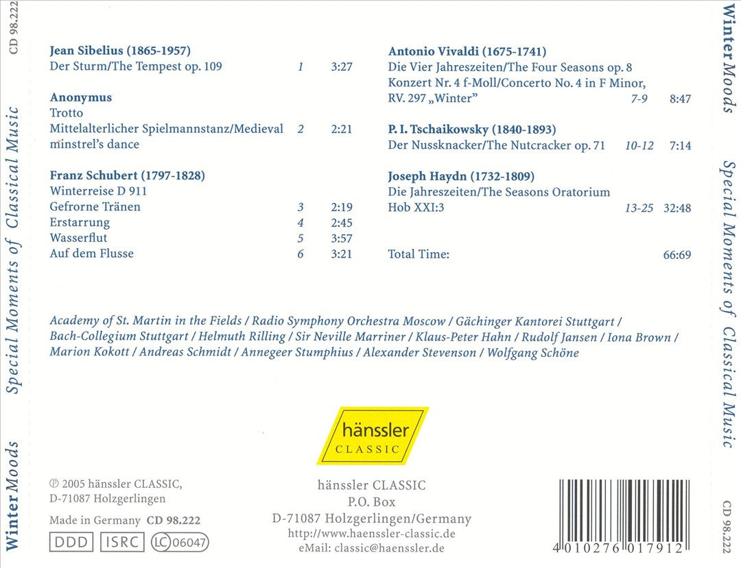 Winter Moods cover art