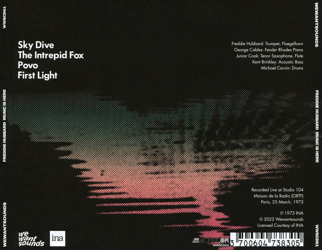 Music Is Here: Live at Studio 104 Maison de la Radio, (ORTF), Paris 1973 cover art
