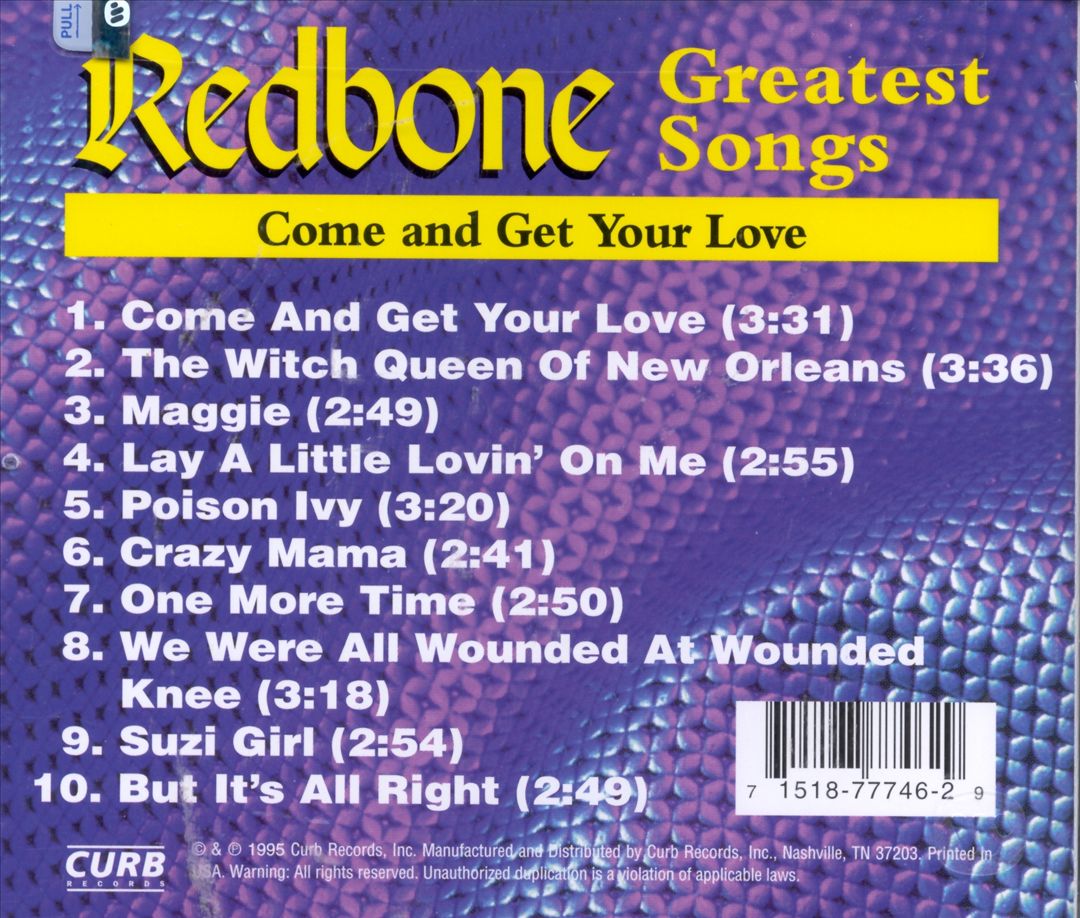 Great Songs (Come and Get Your Love) cover art