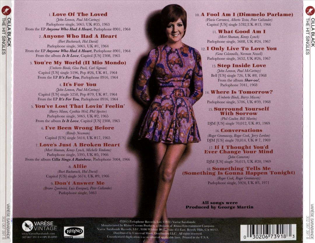 Hit Singles cover art