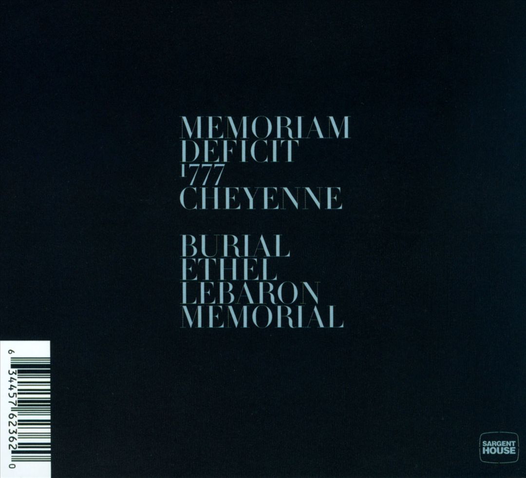 Memorial cover art