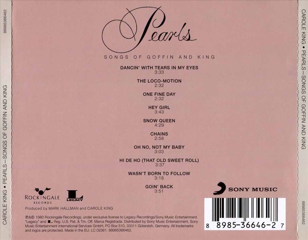 Pearls: Songs of Goffin and King cover art