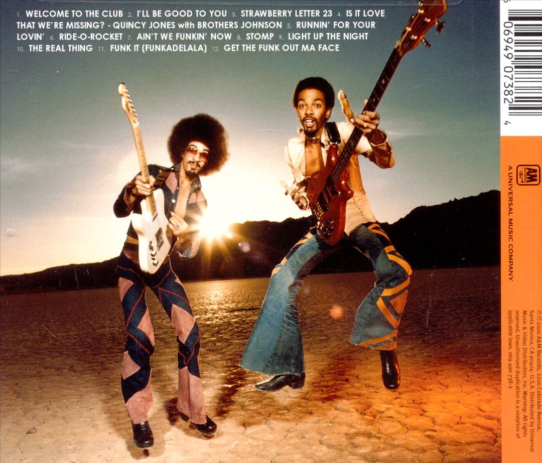 20th Century Masters: The Millennium Collection: Best of Brothers Johnson cover art