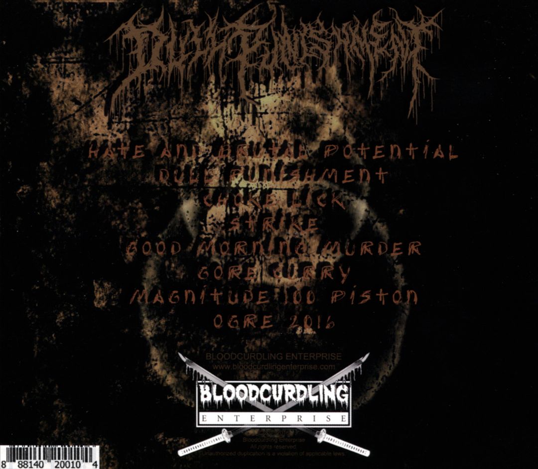 Dull Punishment cover art