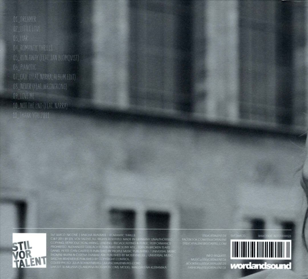Romantic Thrills cover art