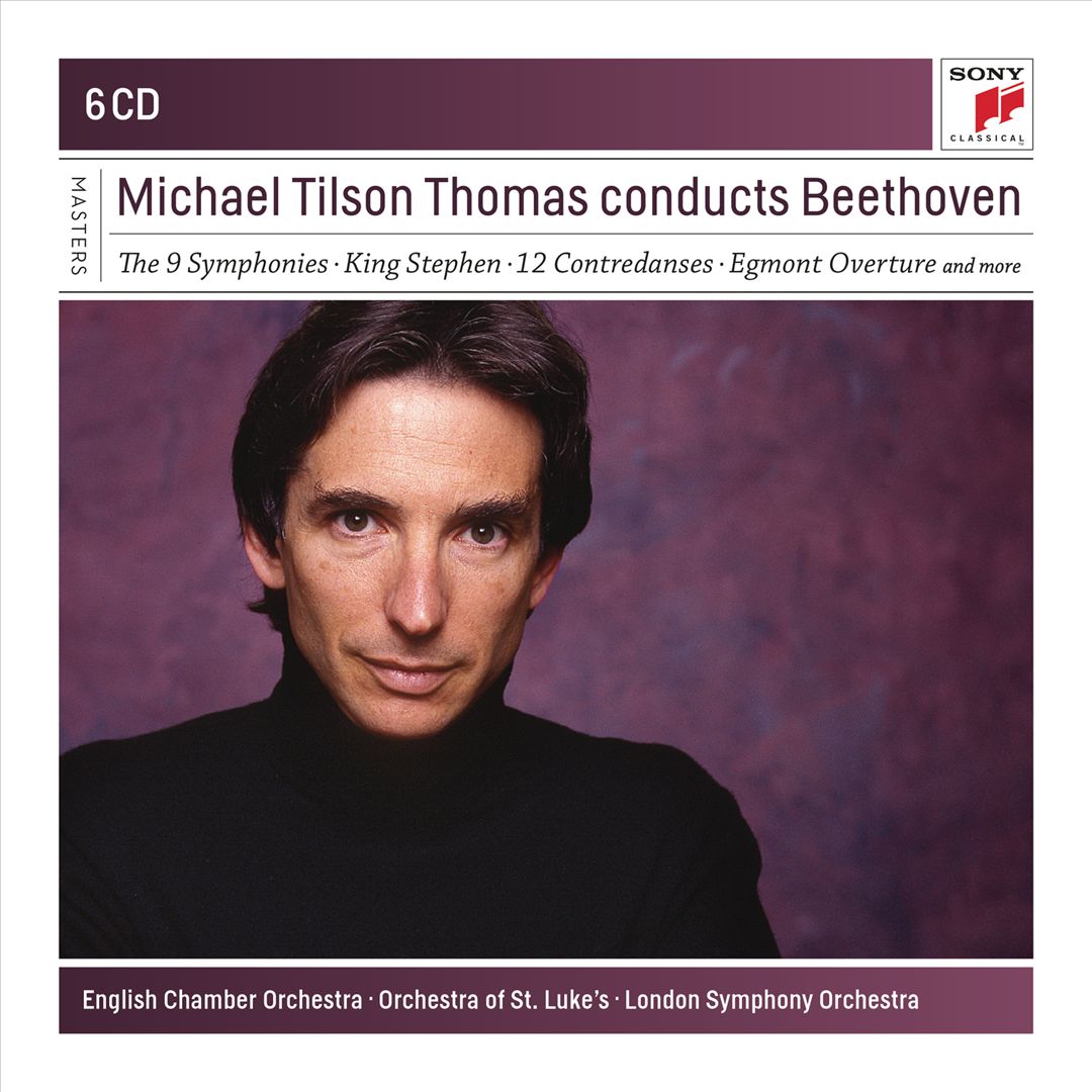 Michael Tilson Thomas conducts Beethoven cover art