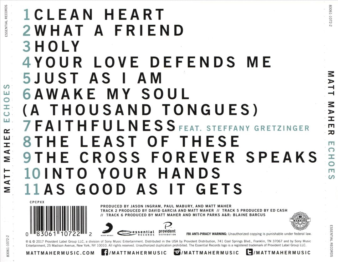 Echoes cover art
