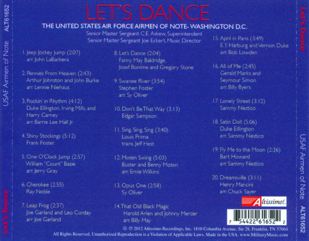 Let's Dance cover art