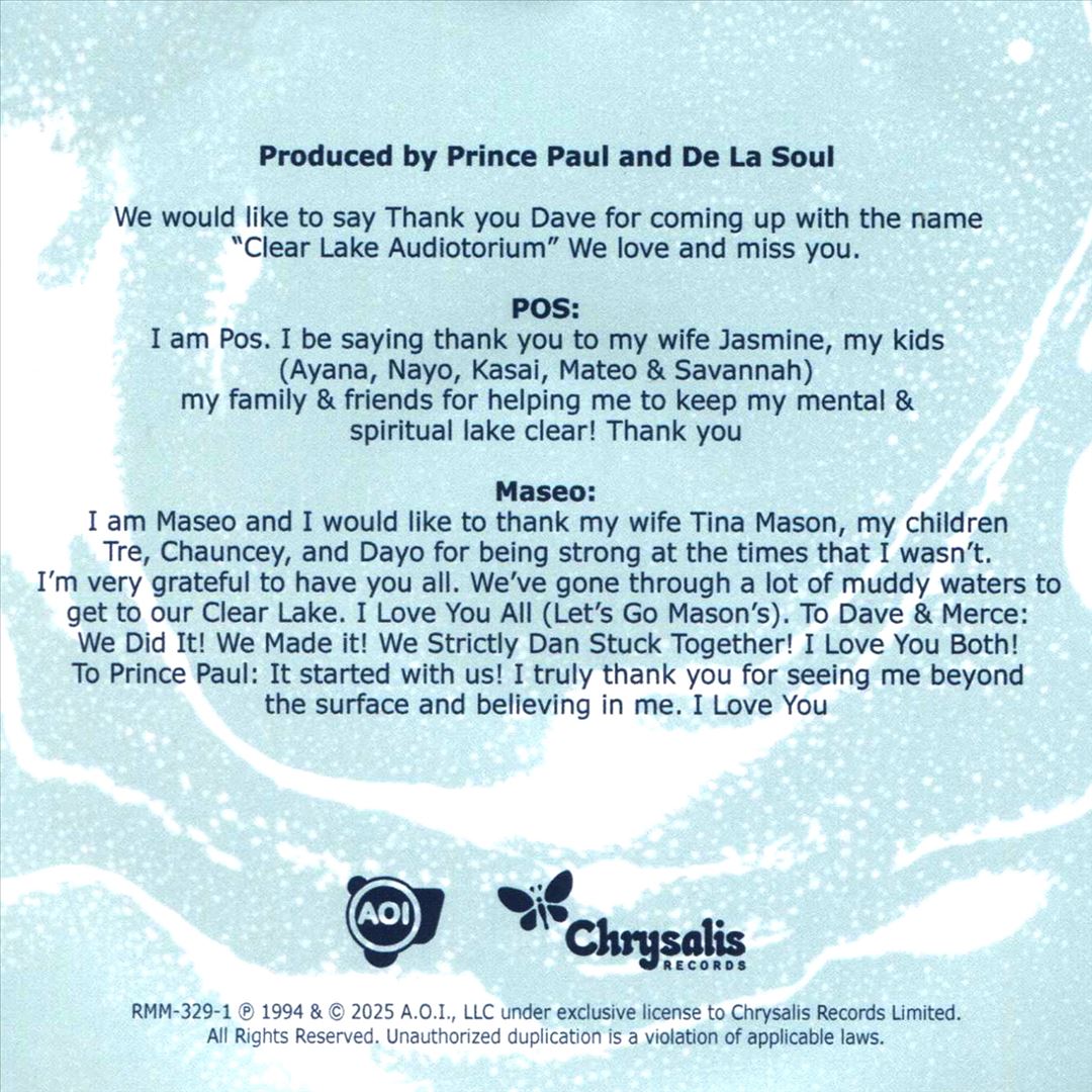 Clear Lake Audiotorium cover art