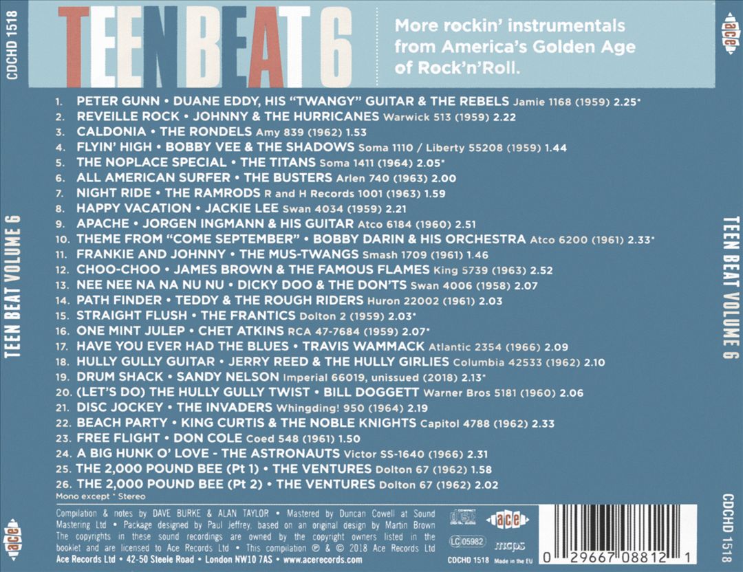 Teen Beat, Vol. 6 cover art