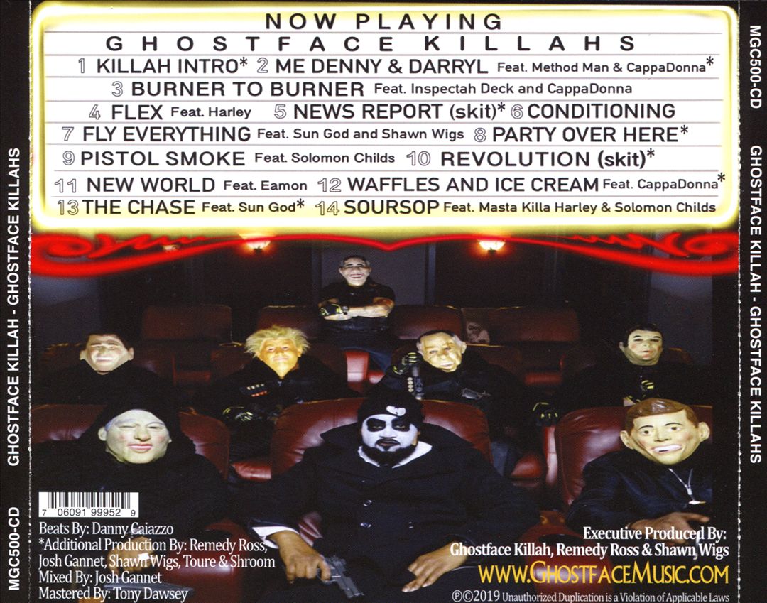 Ghostface Killahs cover art