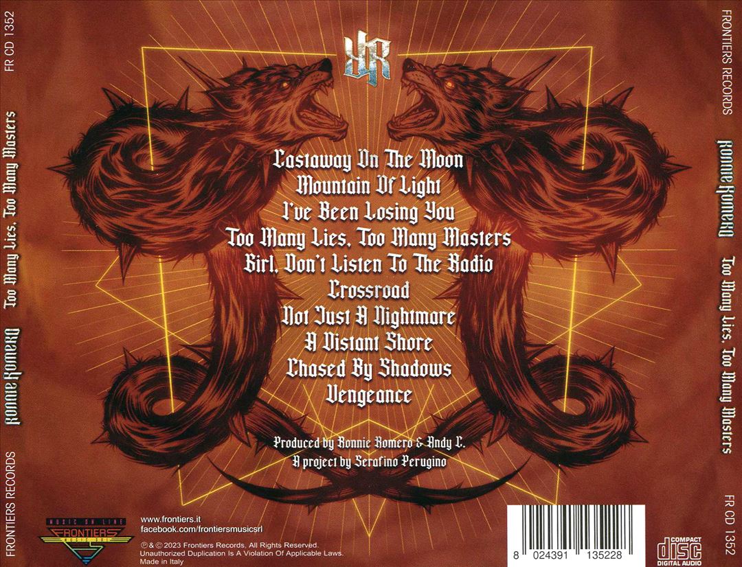 Too Many Lies, Too Many Masters cover art