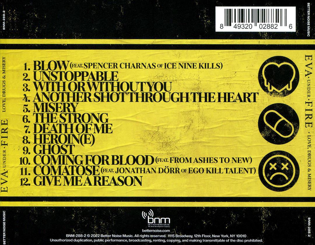 Love, Drugs & Misery cover art