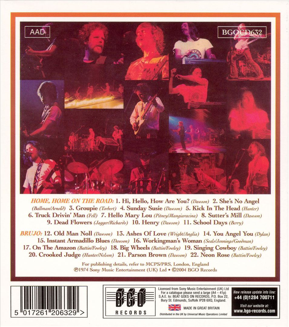 Home, Home on the Road/Brujo cover art