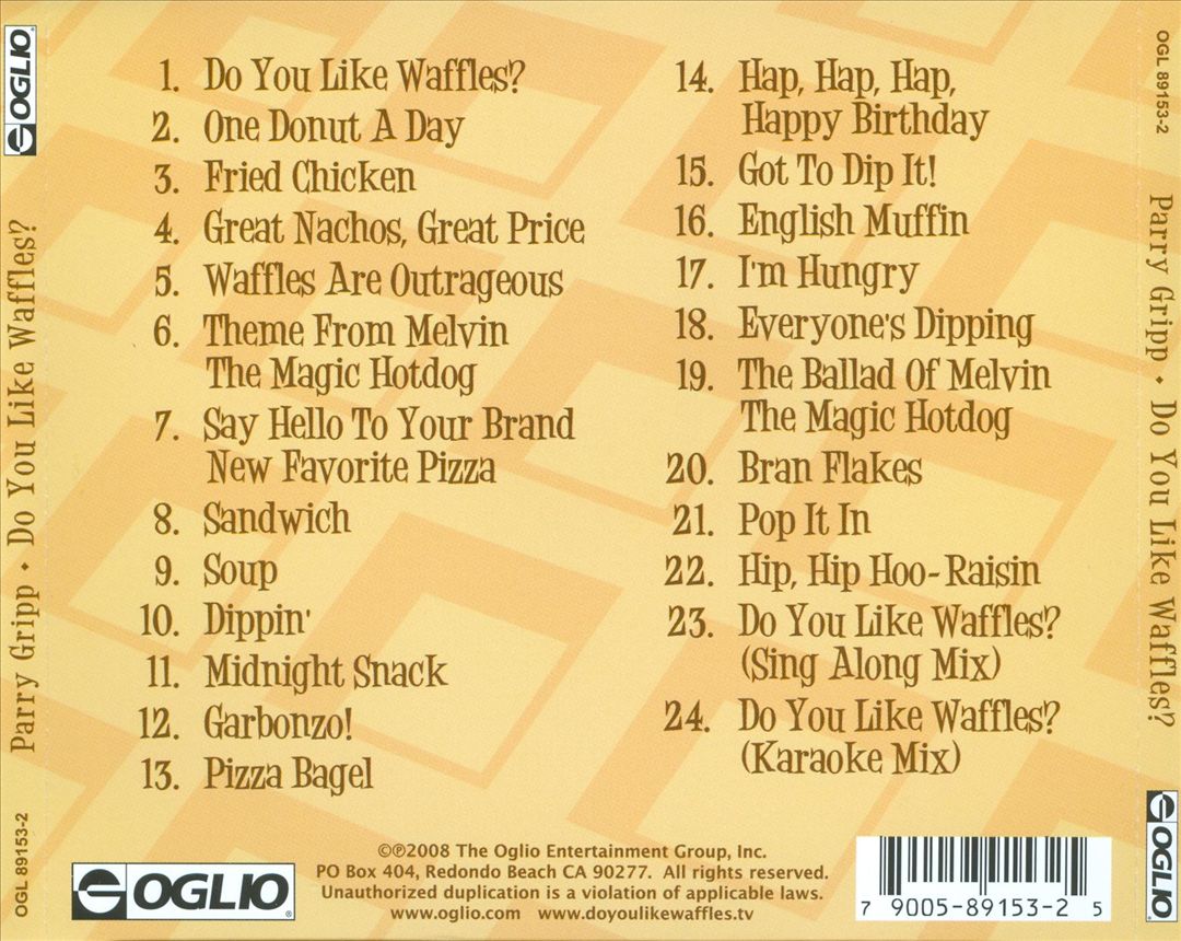 Do You Like Waffles? cover art