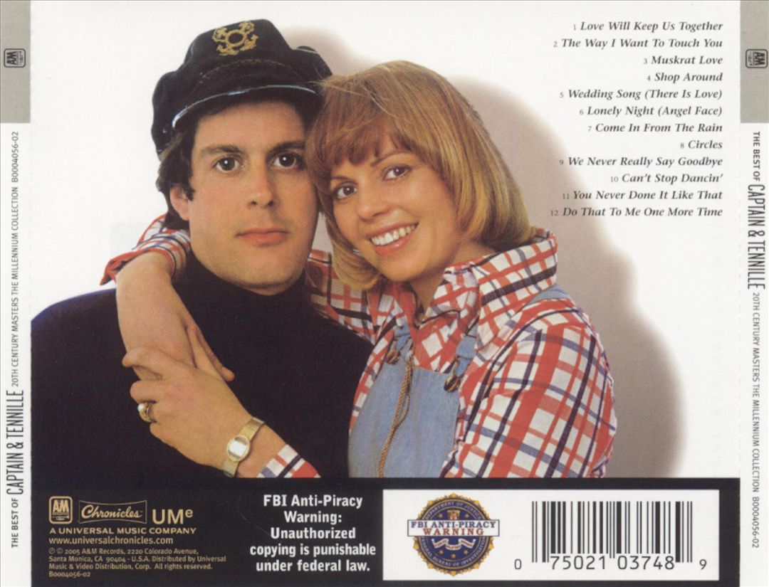 20th Century Masters - The Millennium Collection: The Best of Captain & Tennille cover art