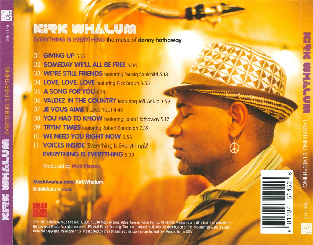 Everything Is Everything: The Music of Donny Hathaway cover art